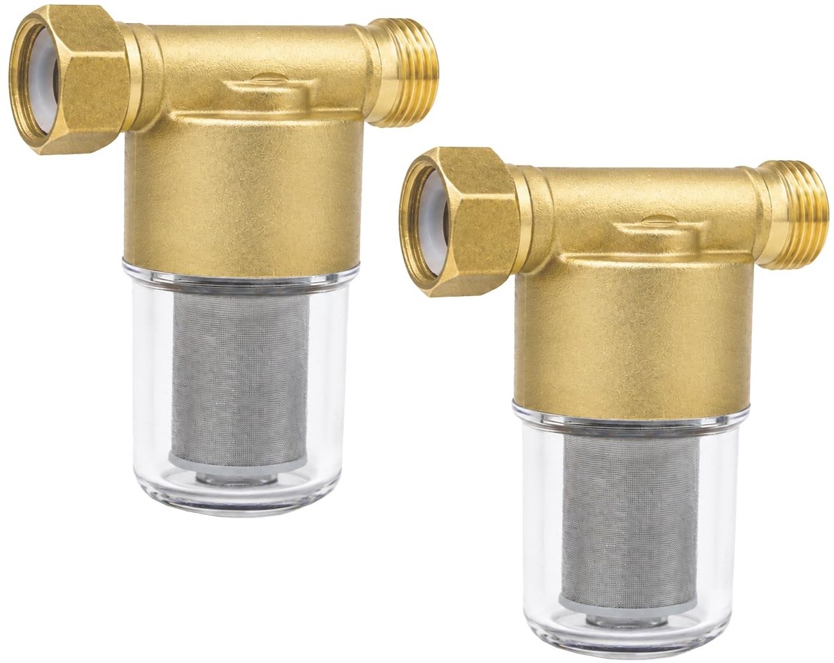 Solidchoice - Set van 2 Waterfilters voor Douche en Waterleidingen