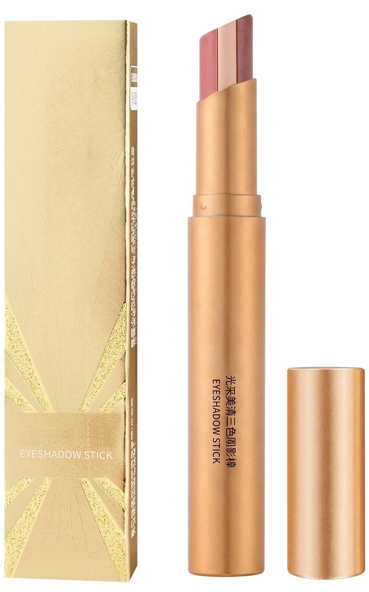 Solidchoice - 3-in-1 Oogschaduwstift met 3 Kleuren voor Dames