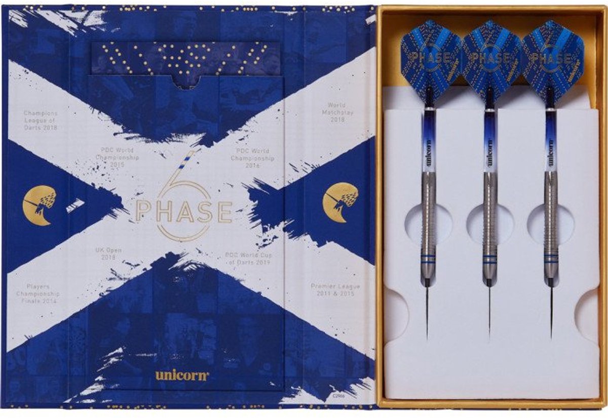Unicorn Gary Anderson Phase 6 90% - Dartpijlen