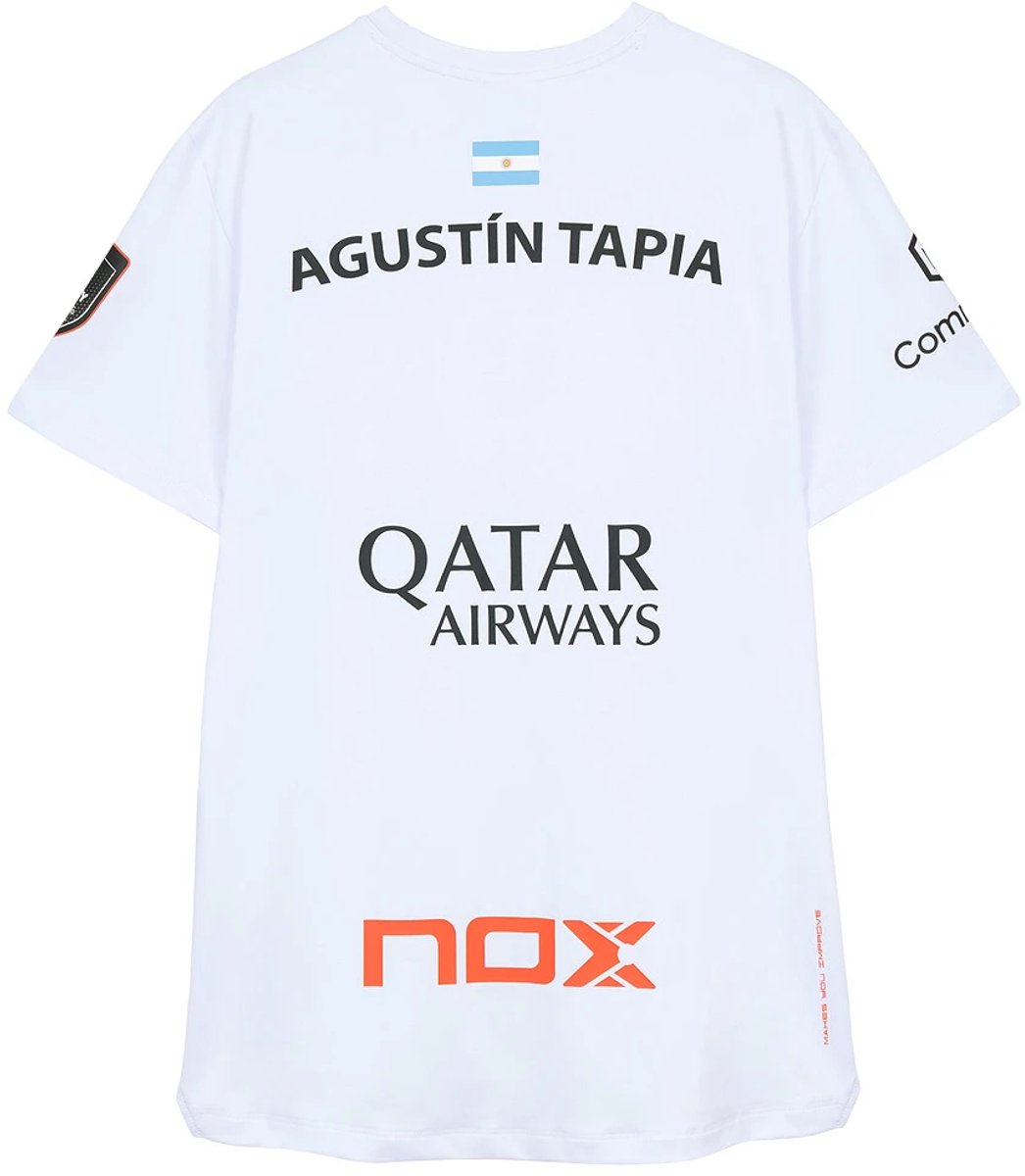 Nox AT10 Sponsort 25 T-shirt WitXXL - XXL