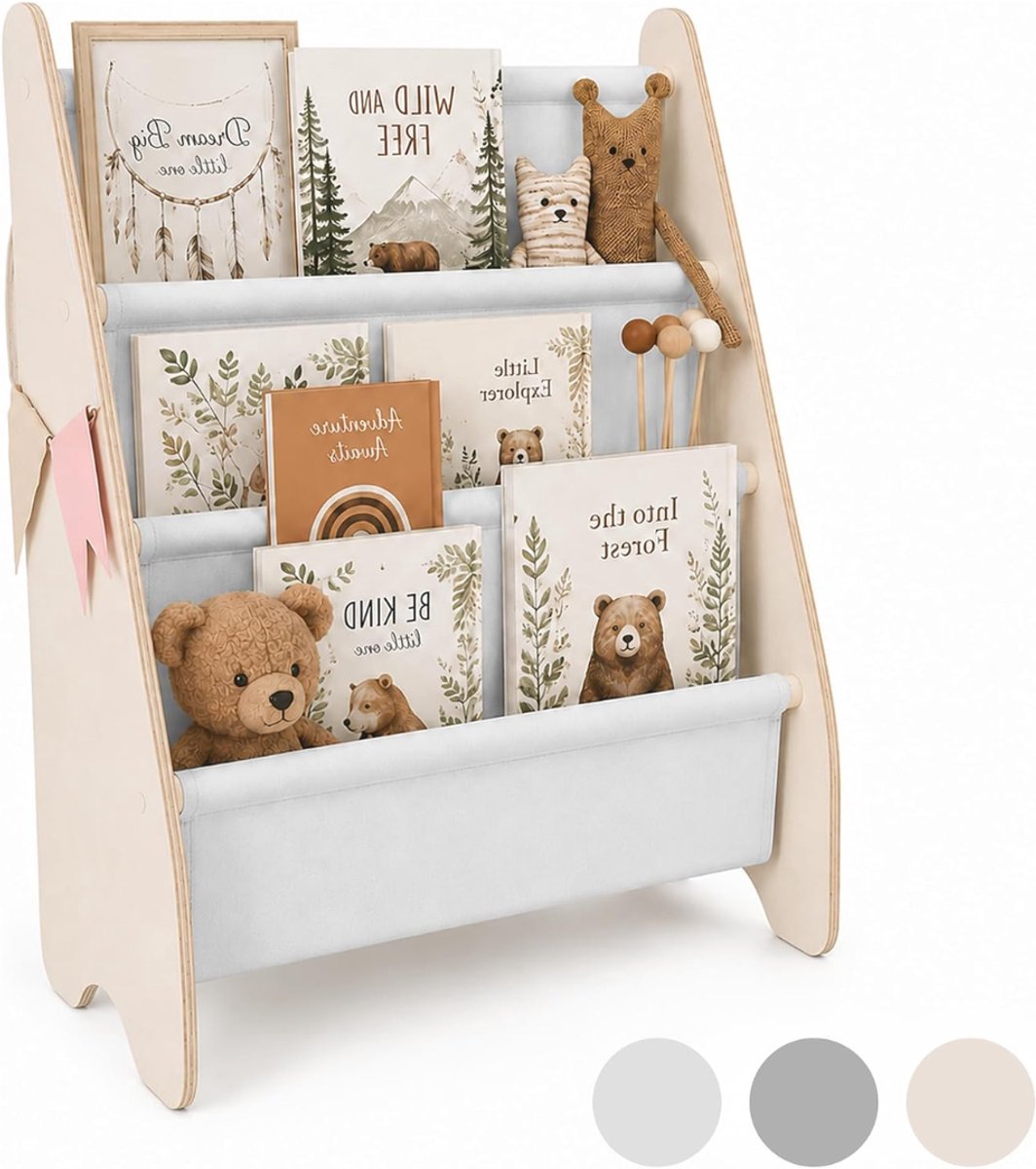CRLYN® Boekenrek - Boekenkast Industrieel - Boekenplank Kinderkamer