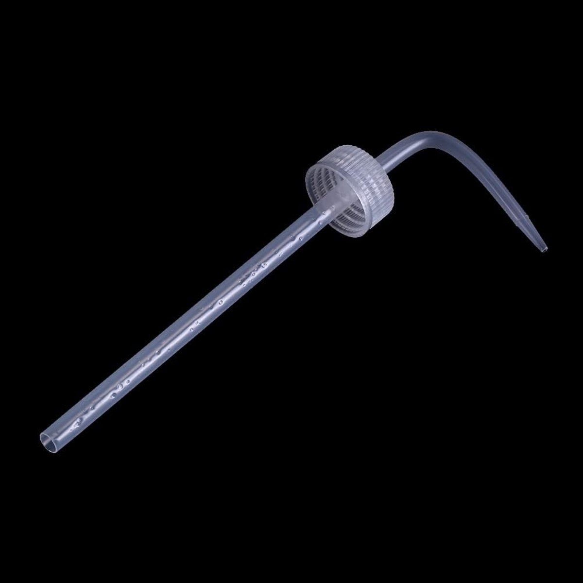 1000ml Plastic Spray Gun Onderhoudsdrukpot met Gebogen Mond, Universele Reinigingsfles voor Spuitpistolen, Eenvoudig te Reinigen en Gebruiksvriendelijk