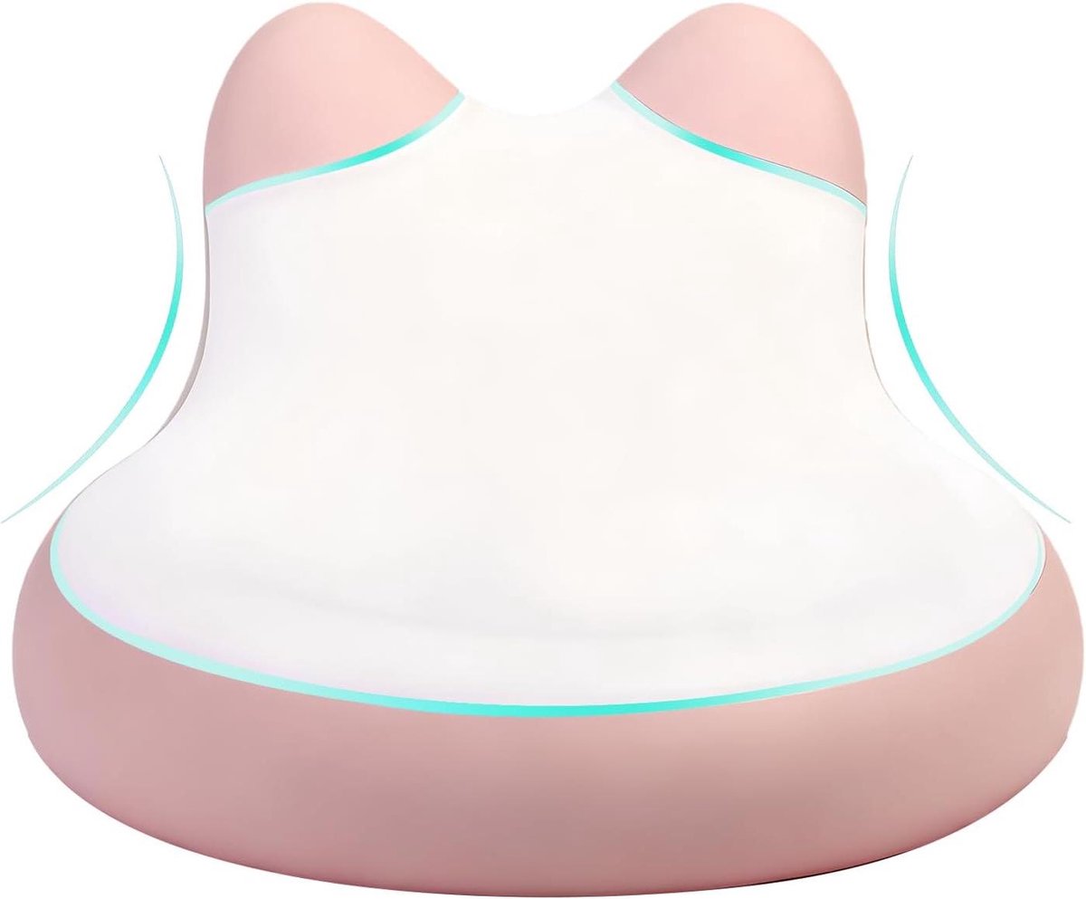 Buikligkussen Bed - Slaapkussen - Ontspannen Slapen - Hygiënisch Waterdicht - 49x18 cm - Roze
