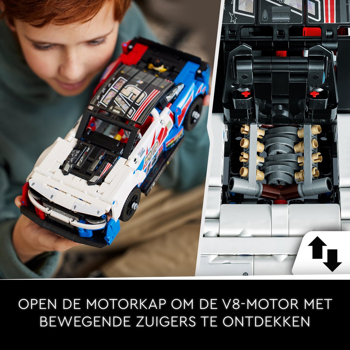 LEGO Technic NASCAR Next Gen Chevrolet Camaro ZL1 Set - 42153 — afbeelding 4