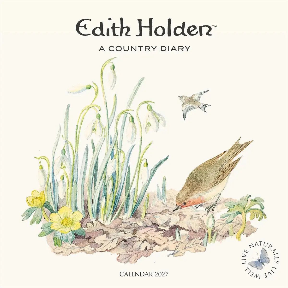Edith Holden, A Country Diary Kalender 2027
