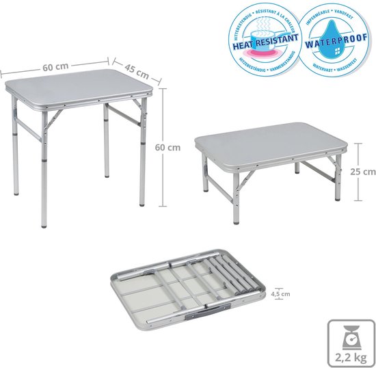 Bo-Camp - Tafel - Premium - 60x45 cm van Bo-Camp — afbeelding 4