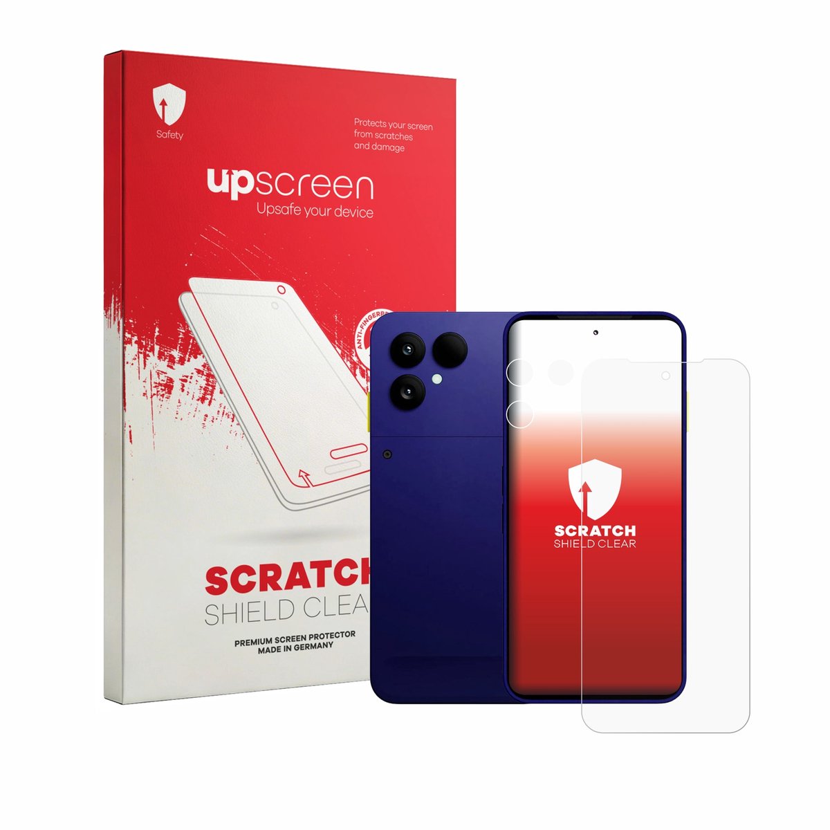 upscreen - Screenprotector voor Fairphone 6 Plus (Voor+Camera) - Folie Beschermfolie transparant