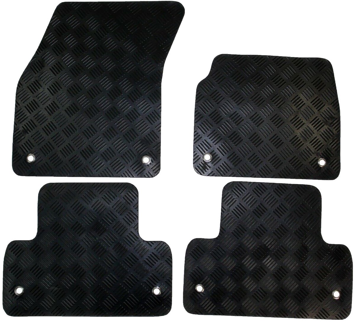 Rubberen automattenset compatibel / vervanging voor Volkswagen Golf Plus (MK 5) (jaar 2007-2013) op maat gemaakte - ShopVlot