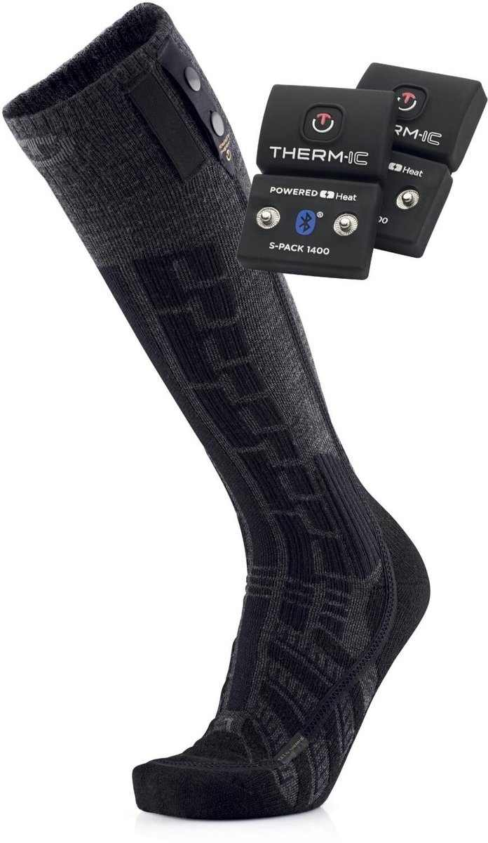 THERM-IC Ultra Warm CFT Socks SET S-Pack 1400 BT Sokken – 45-47 Zwart