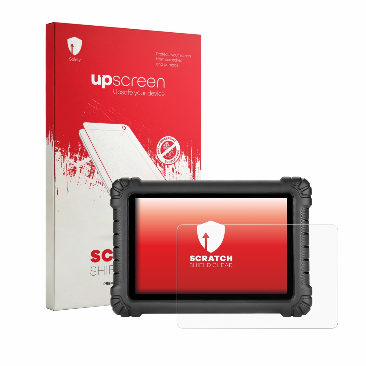 upscreen - Screenprotector voor Autel MaxiSys MS906 MAX - Folie Beschermfolie transparant