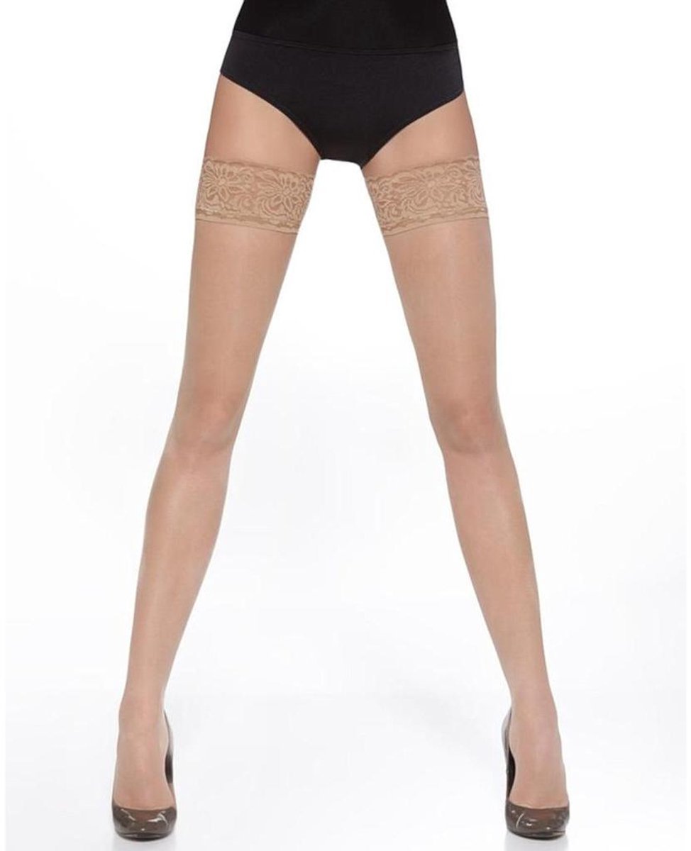 Caresse stay-up sheer elegance 8