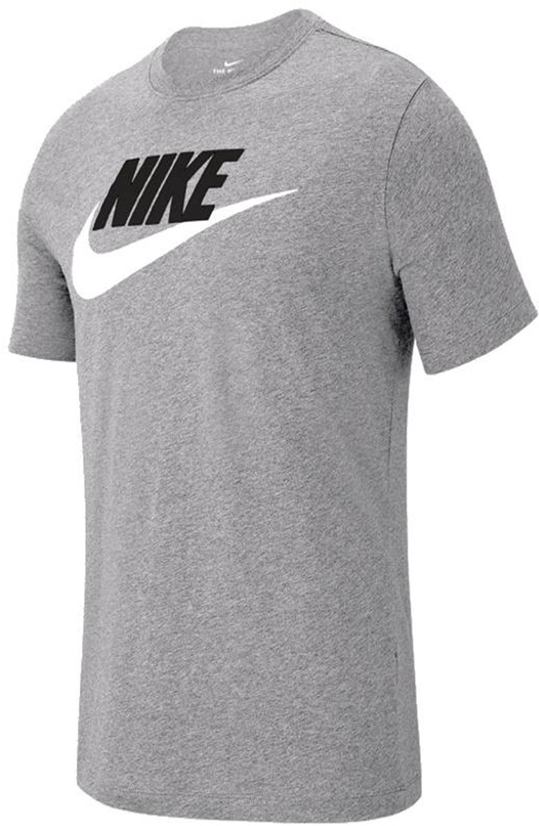 Nike T-shirt Heren Tee Icon Futura Grijs