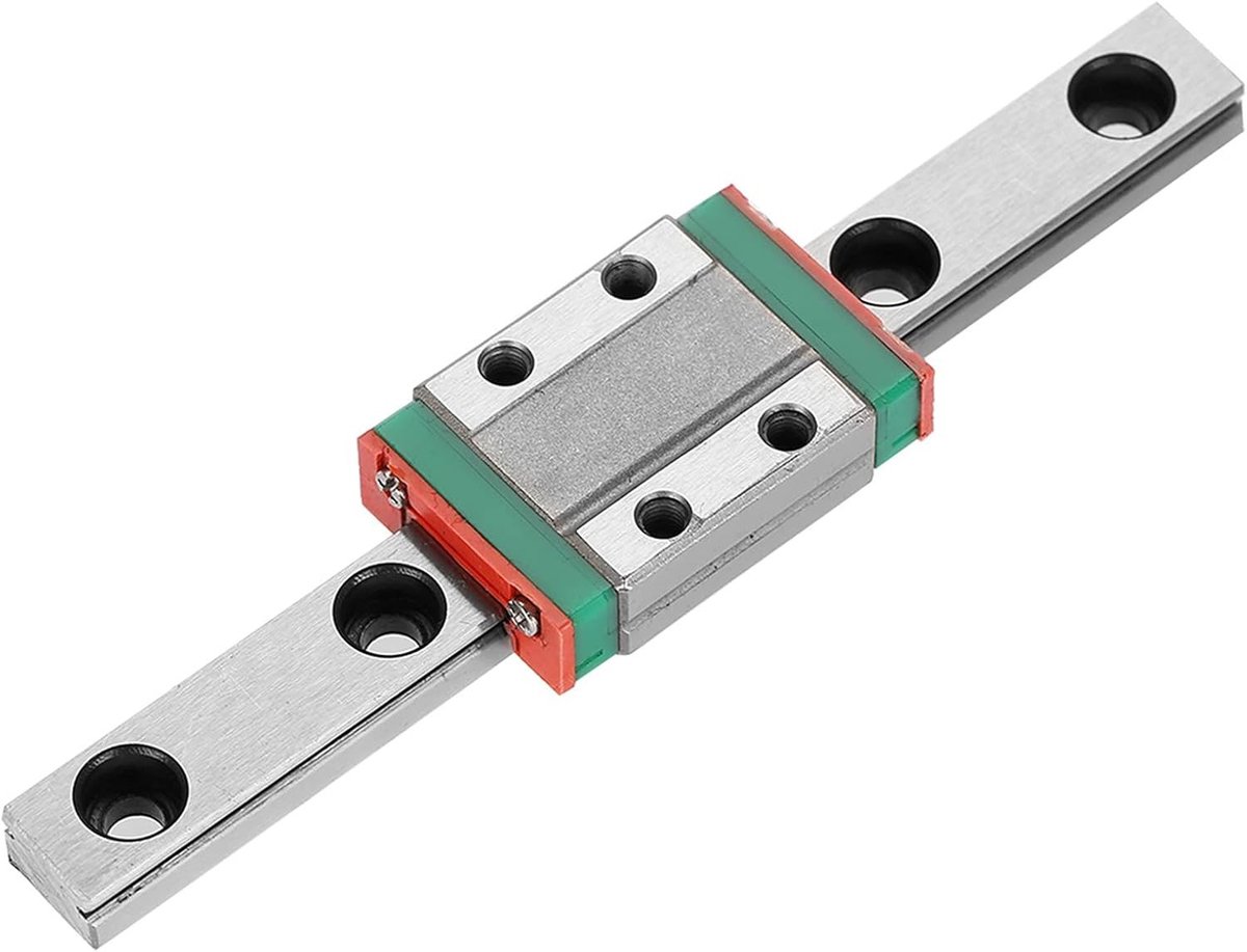 Miniatuur Lineaire Gidsrail 9mm Breed met Glijblok voor Precisietoepassingen en Machinebouw