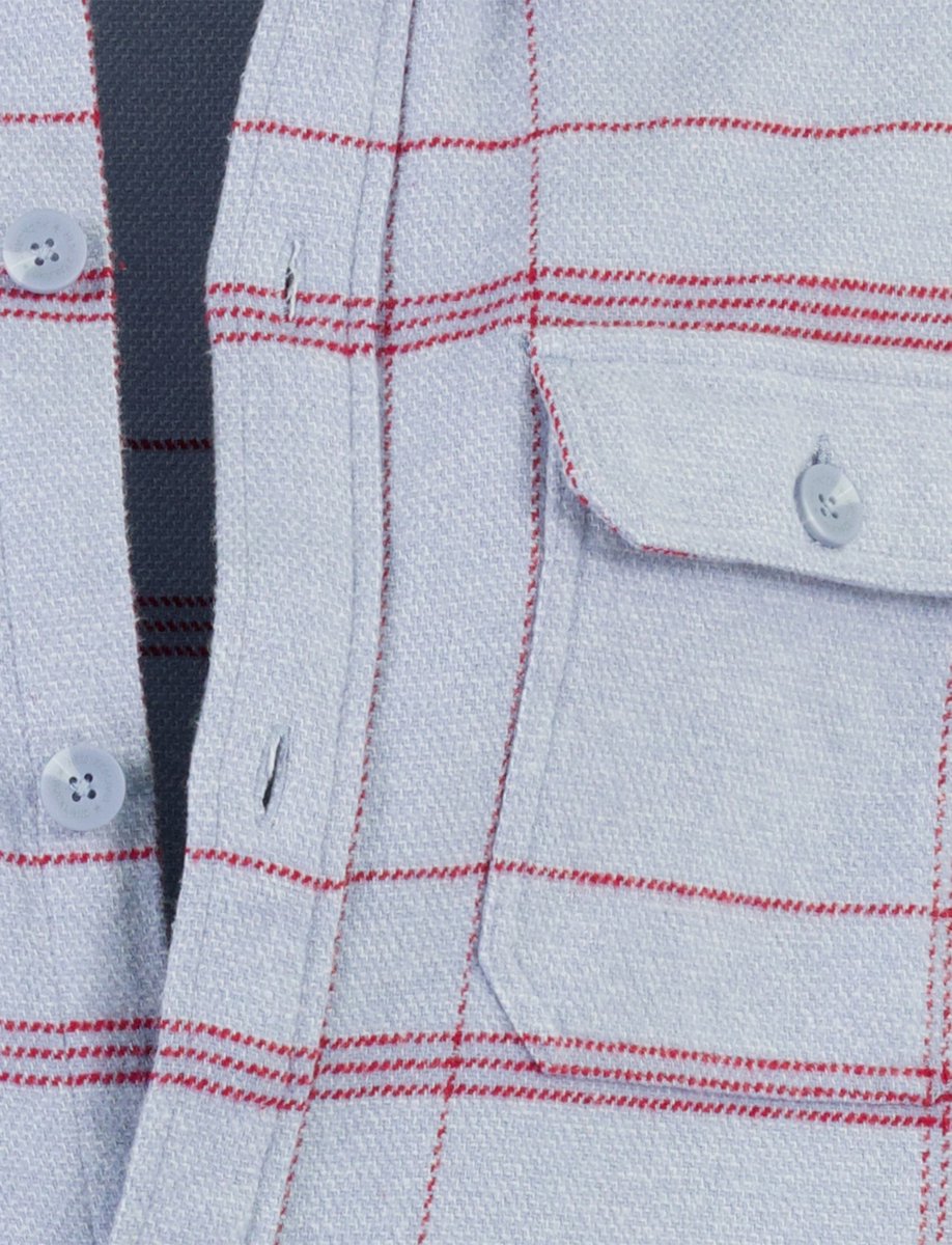 New Zealand Overshirt lichtblauw