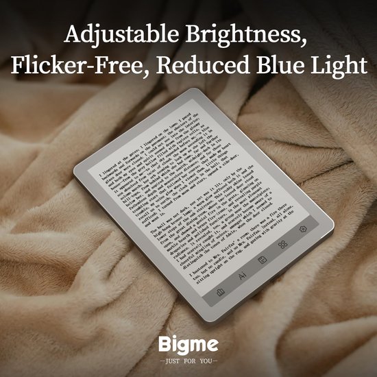 Bigme B6 Color Ebook Reader, 15,2 cm (6 inch), Eink Tablet, Android 14, 4 GB + 64 GB, ivoorwit - ShopVlot — afbeelding 5