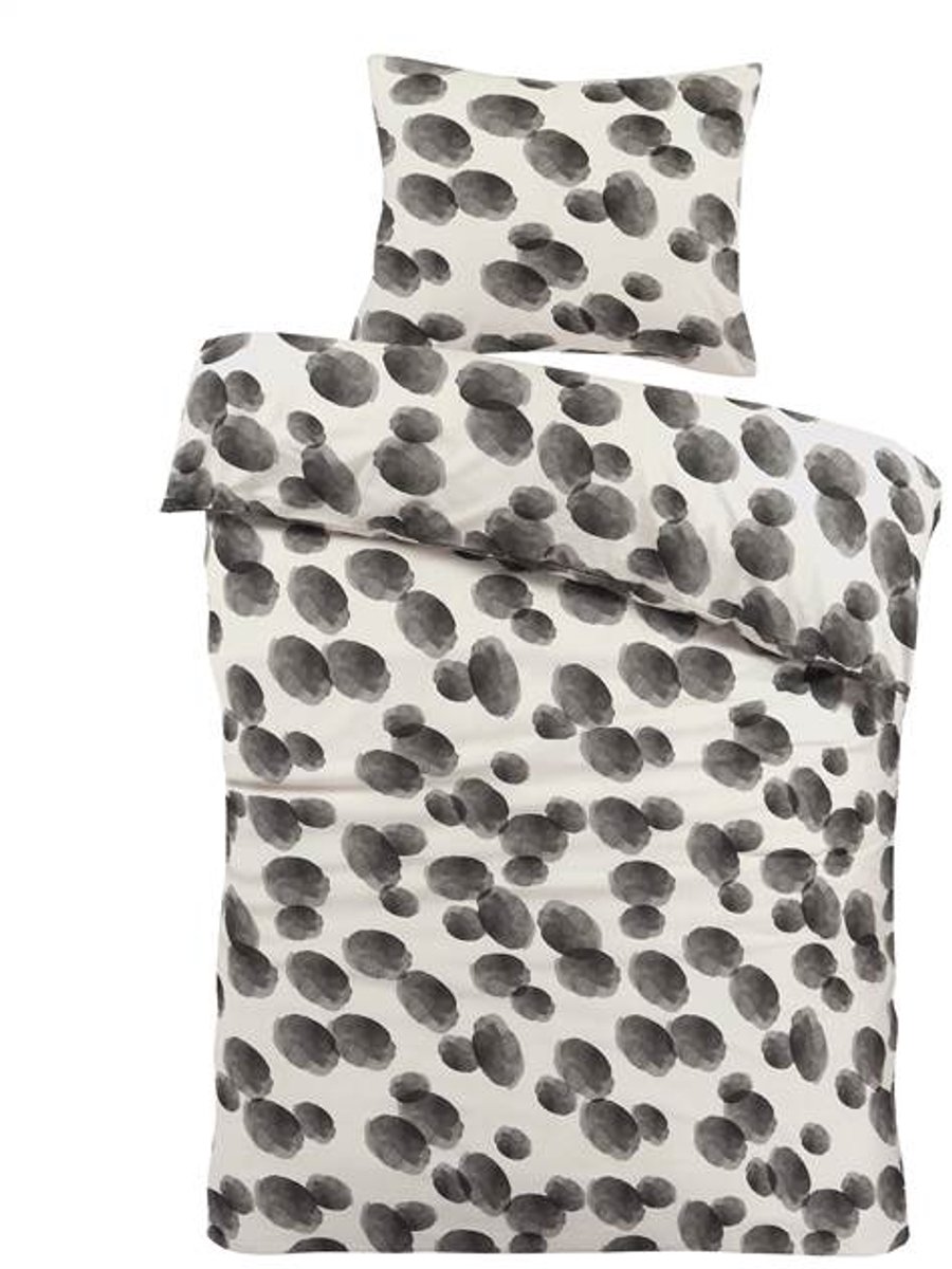 Day Dream Camille Dekbedovertrek - Eenpersoons - 140x200/220 cm - Antra