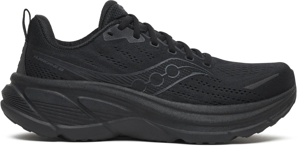 Saucony Hurricane 25 - Hardloopschoenen - Zwart - 49