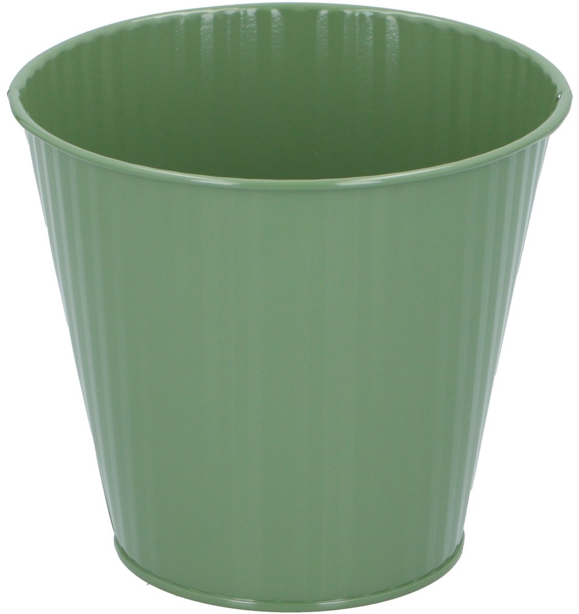 Arti Casa Plantenpot Ø13 x H12 cm - Rond Model - Groene Kleur - Compact en Lichtgewicht - Geschikt voor Binnen en Buiten - Zonder Afwateringsgat - 2 Jaar Fabrieksgarantie — cadeau in Cadeau-ideeën - foto 3
