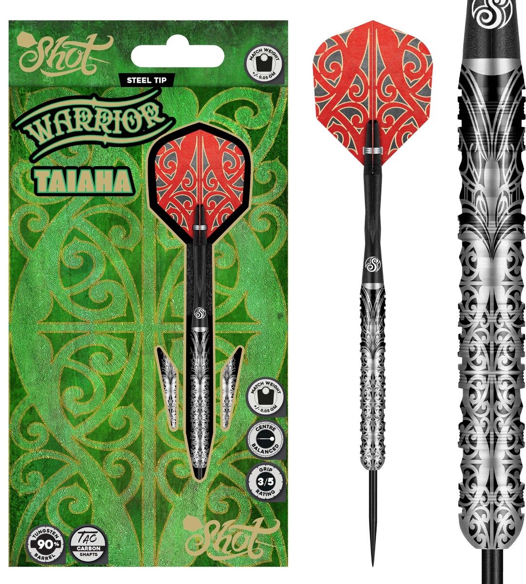 Shot Warrior Taiaha 90% - Dartpijlen