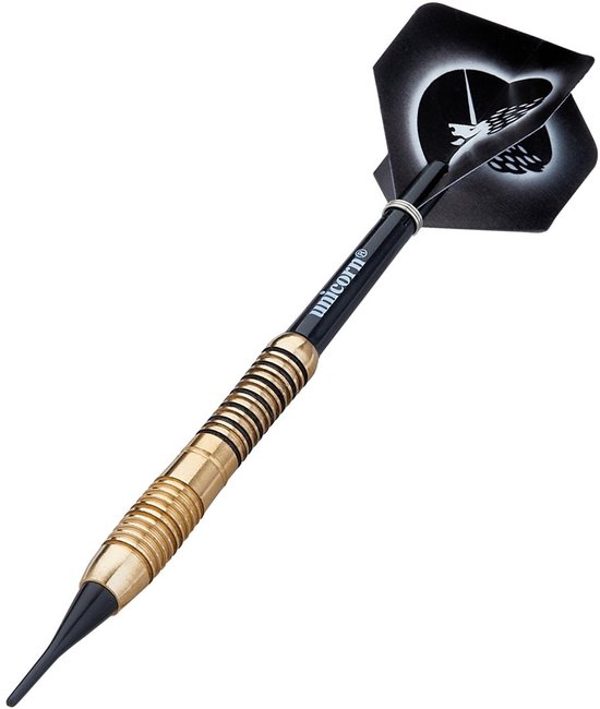 Unicorn Core Shape 2 Brass Soft Tip - Gold - Dartpijlen 16 Gram van Unicorn — afbeelding 2