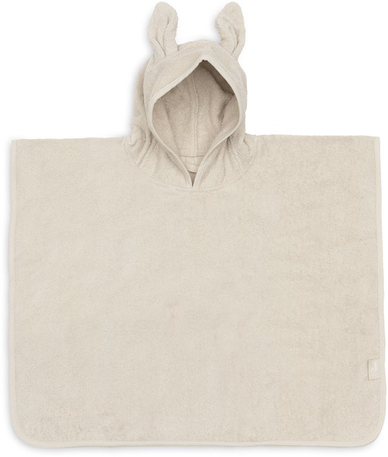 Jollein Badponcho Badstof Sand van Jollein — afbeelding 2