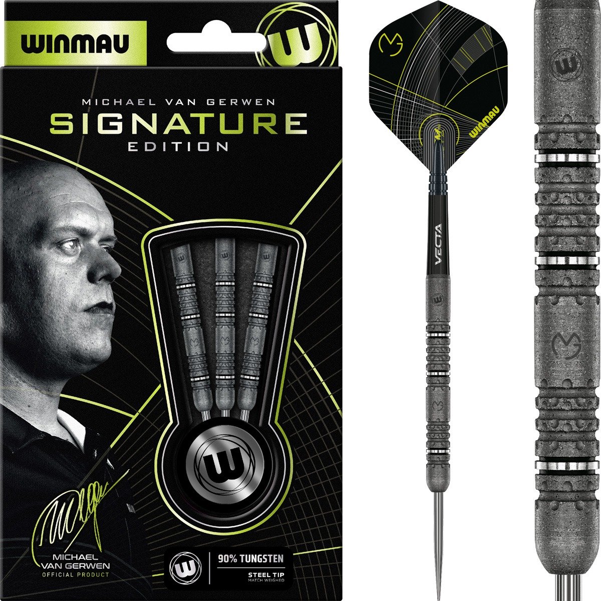 Winmau Michael van Gerwen Signature Edition 90% - Dartpijlen