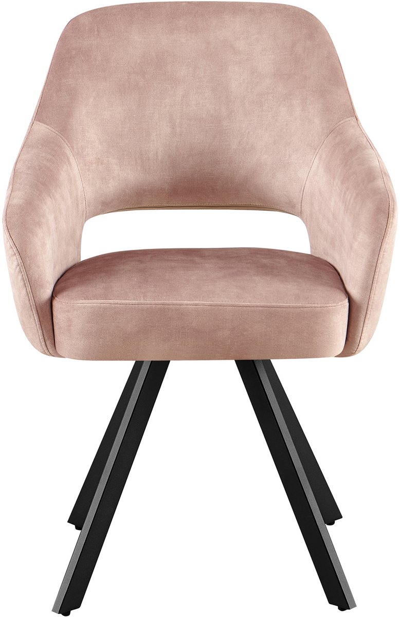 Benoa Eetkamerstoel Emilie Adore 12 Taupe - eetkamerstoelen set van 2