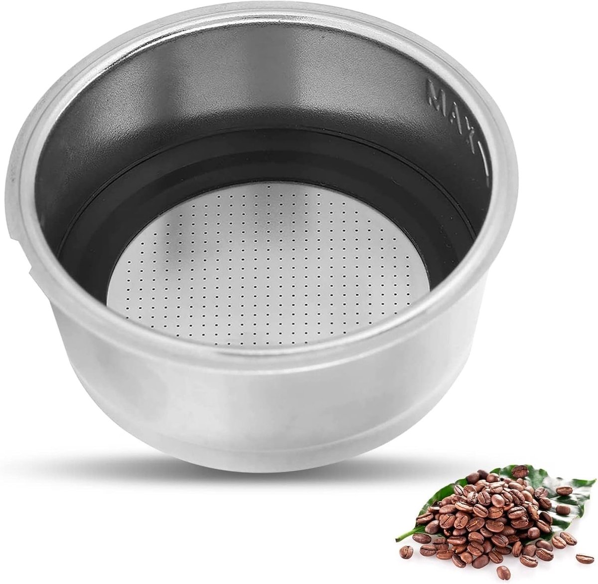 Koffiefilterapparaat klein - Roestvrijstaal - #2 - Herbruikbaar en Vaatwasmachinebestendig - Voor Koffieliefhebbers