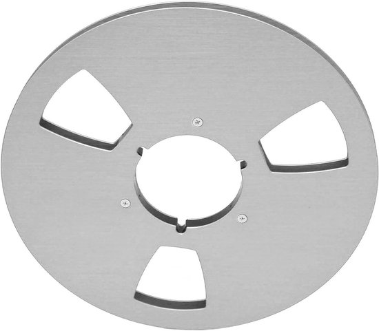 Lege windingspoel van 5 inch voor 10 ton tape, roestvrijstalen schroeven en kabeltrommel voor bandrecorder — afbeelding 3