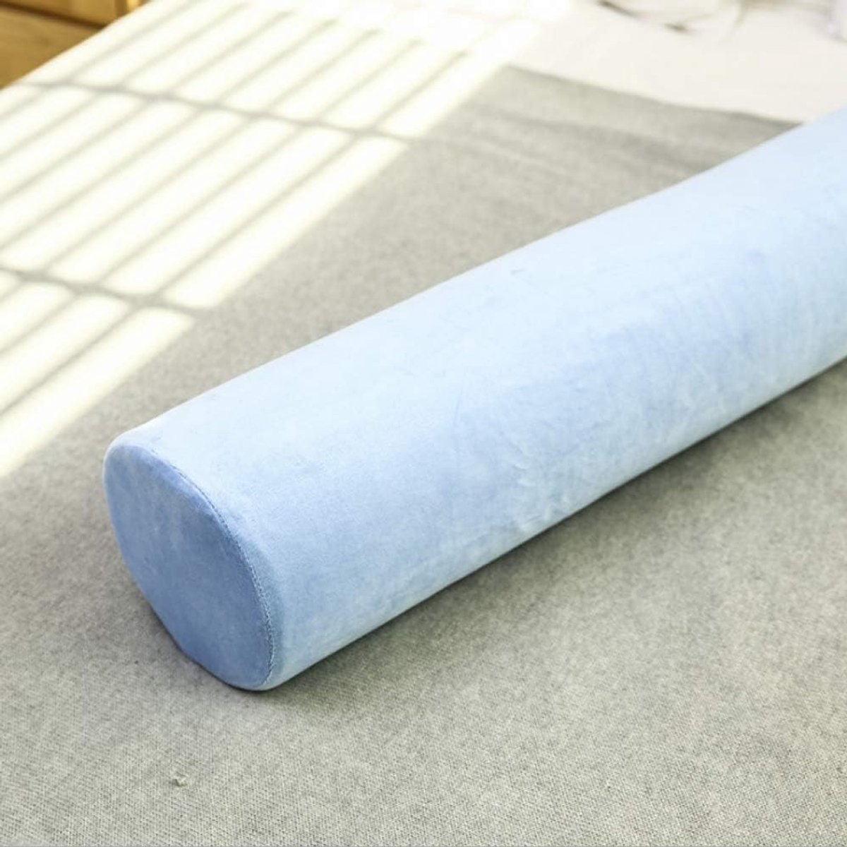 fluweel stof natuurlijke latex kussen latex lange kussen latex kussen volwassen kussen slaap kussen Cervical kussen 90x18cm