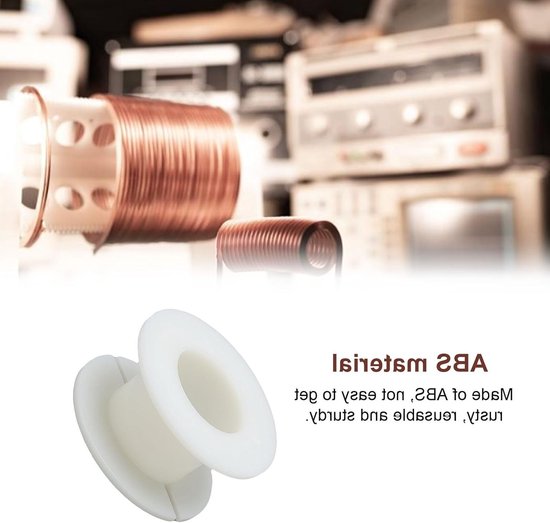 Lege 38 mm Draadspoelen voor Organisatie van Draden, Koorden en Luidsprekers, Ideaal voor Frequentie Divider en Inductor Gebruik — afbeelding 5