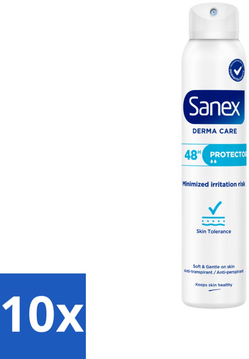 10 x Sanex – Deodorant Spray – Dermo Protector – 200 ml - Koffiezetapparaat