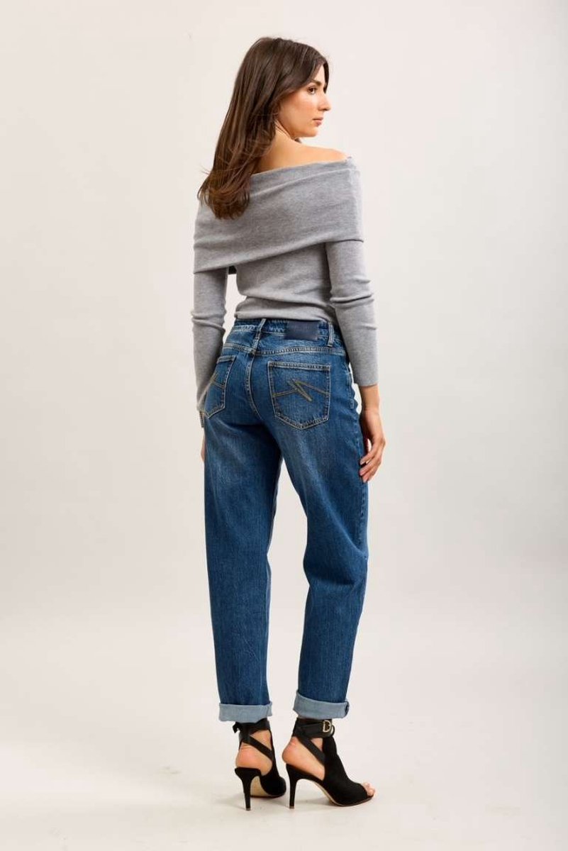 Toxik3 - mom fit dark jeans