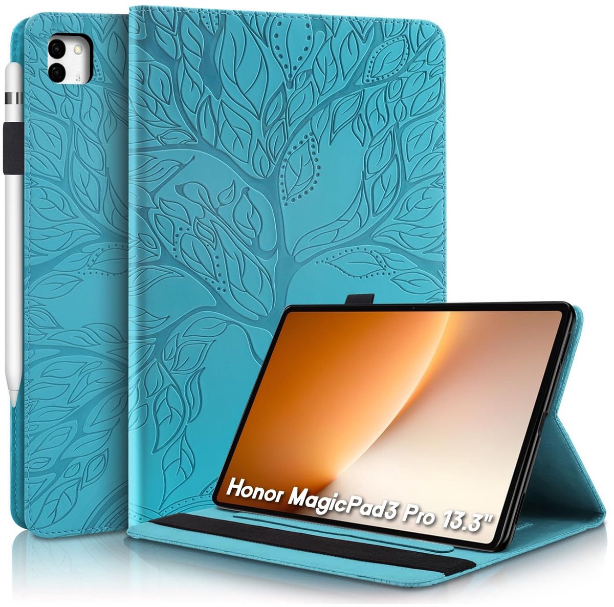 Elzusha - Ultra Dunne PU Leren Case voor Honor MagicPad3 Pro 13.3 Inch