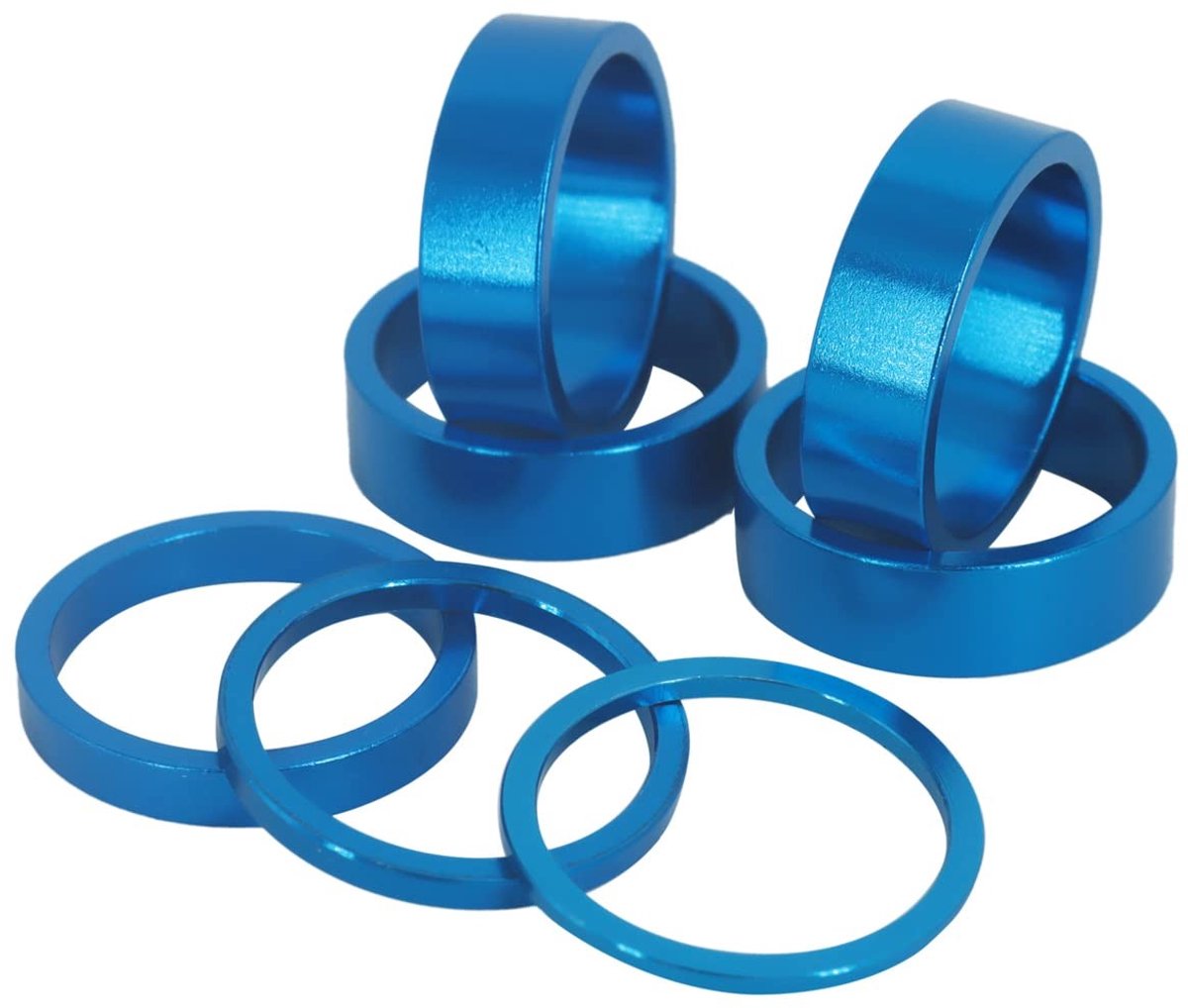 Elzusha - Set van 7 Aluminium Spacer Ringen voor Fietsen