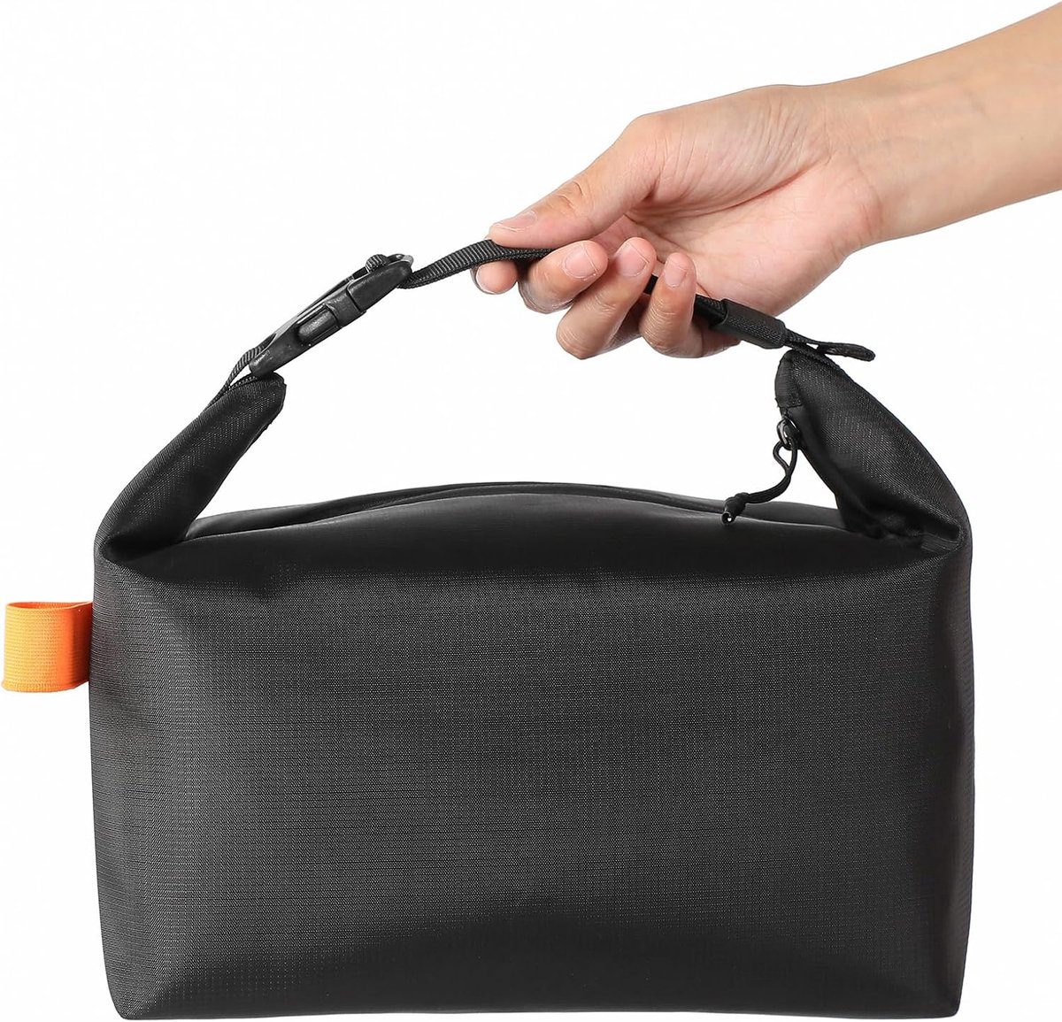 Lunchtas voor dames en heren – lekvrije koeltas met grote capaciteit voor werk, kantoor, picknick en reizen (zwart)