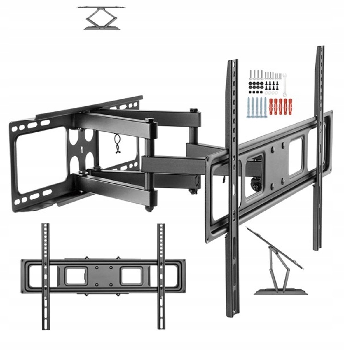 Draaibare TV Muurbeugel voor Toshiba 58 inch - Stabiel & Verstelbaar