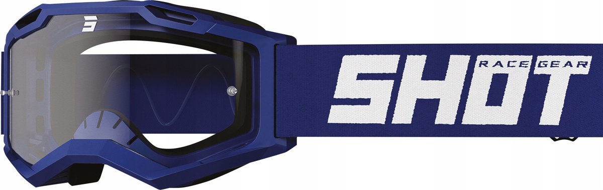 Kinder Cross/Endurobril - Navy Mat - Merkloos