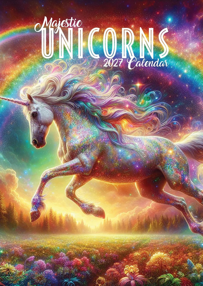 Unicorns A3 Kalender 2027
