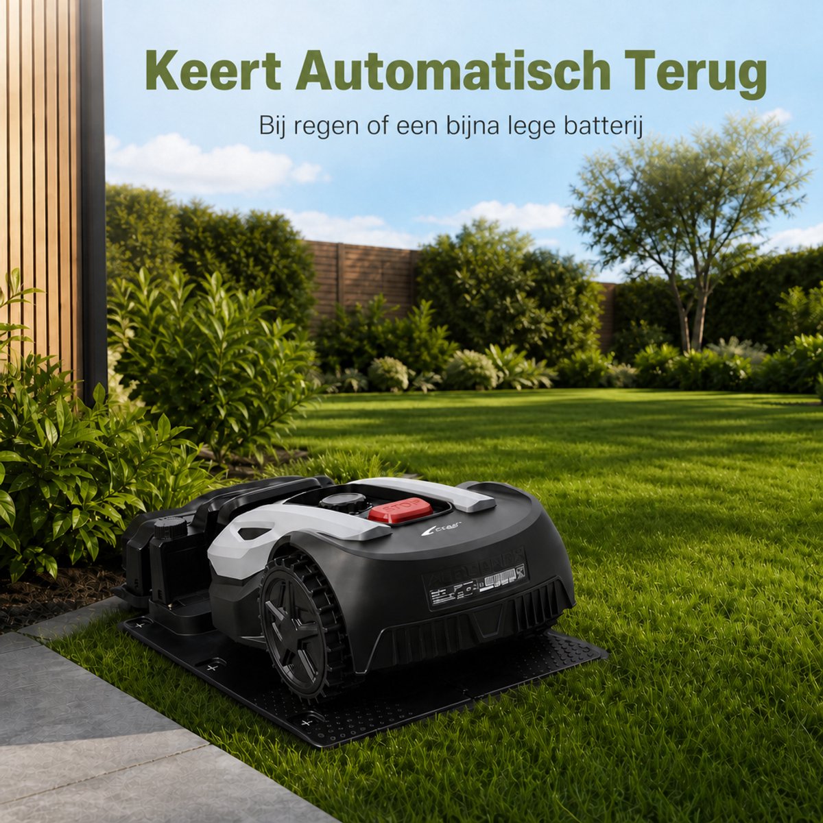 Zoef Robot Katrien Robotmaaier met Wifi en App - afbeelding 2
