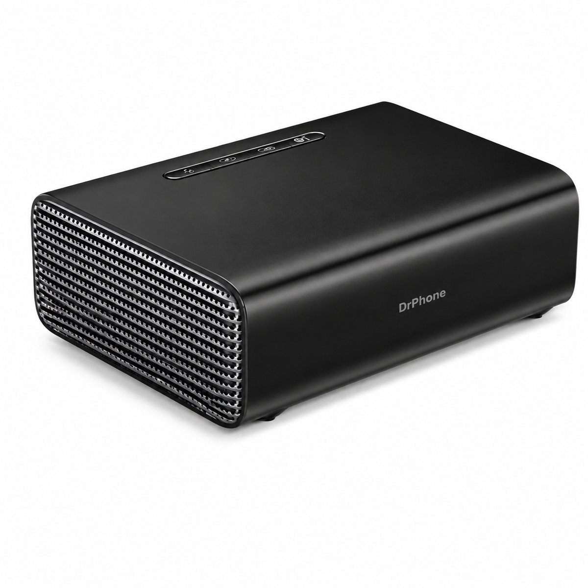 DrPhone AirPilot 120 – Elektrische Bandenpomp Auto 12V – 120W Compressor – Automatische Stop – 4 LED – 3m Kabel