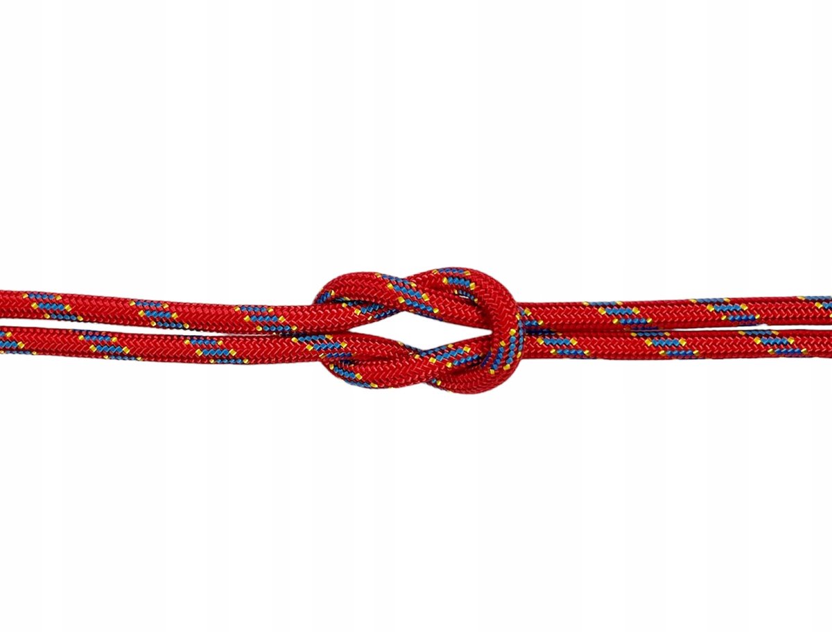 Sterk Polyester Zeilkoord Rood 4mm - Duurzaam & Veelzijdig