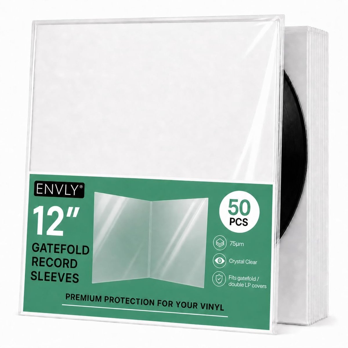 Elzusha - Set van 50 Gatefold LP Beschermhoezen 12 Inch