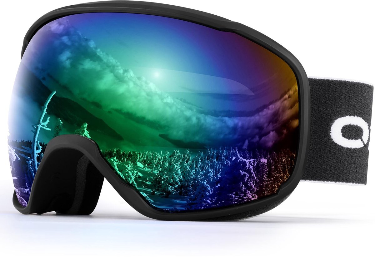 Elzusha - Ski Goggles met UV400 Bescherming en Anti-Fog