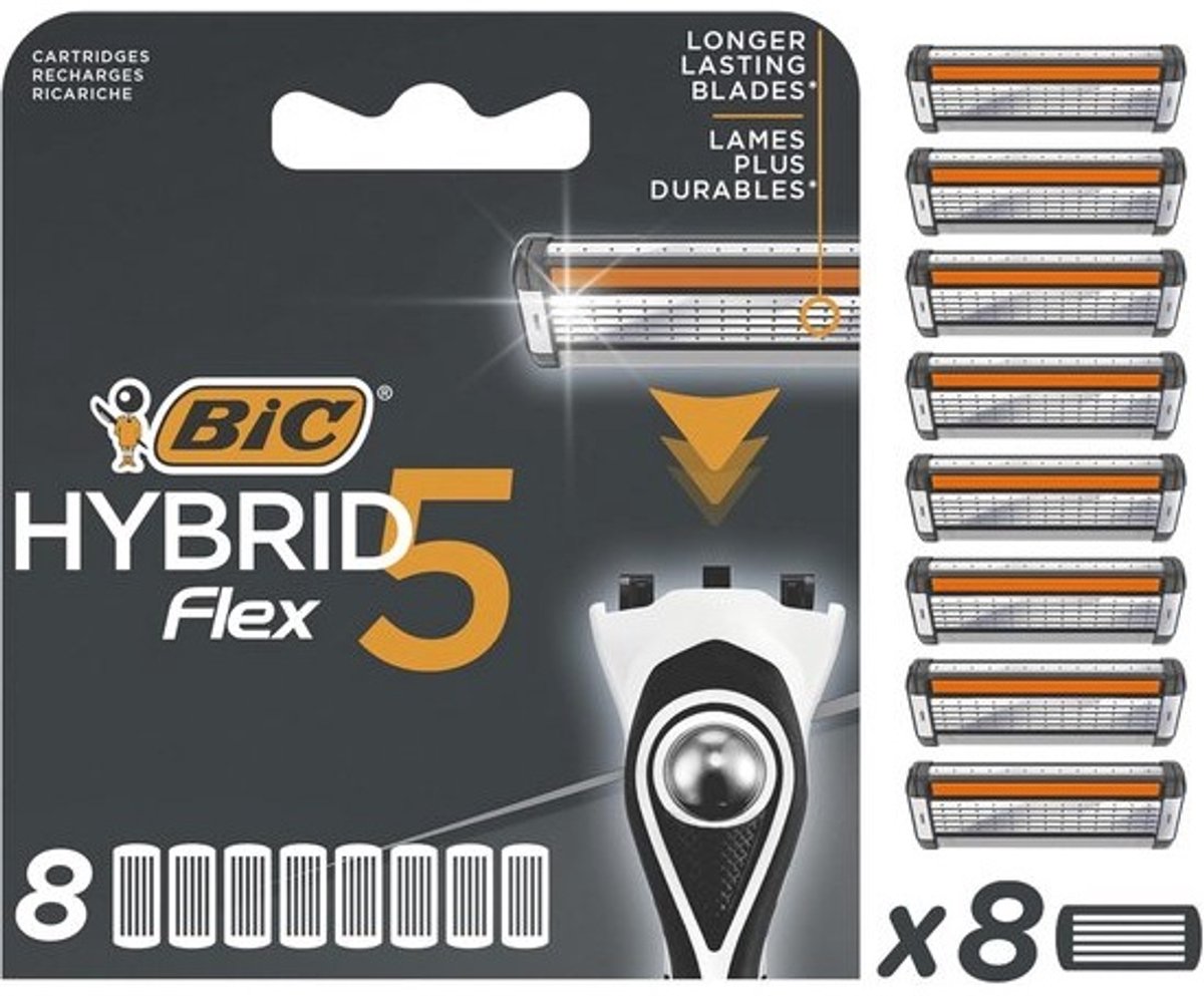 Hybride 5 Flex - 8 Navullingen voor Scheermes