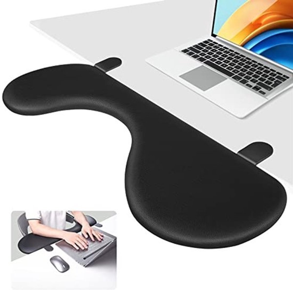 Ergonomische Bureauverlenging met Polssteun en Armsteun - Verbeter uw Werkcomfort