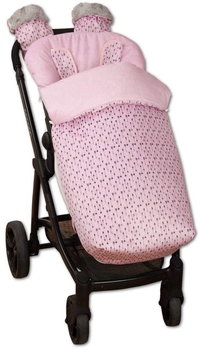 Voetenzak voor Baby, Uniseks, Roze