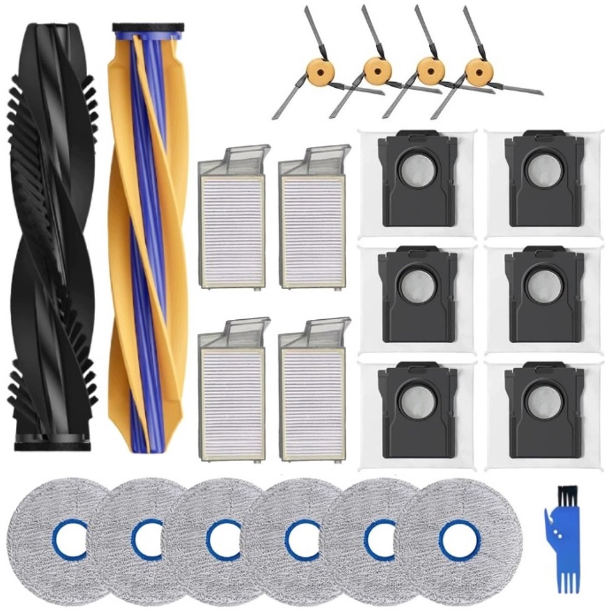 Accessoireset compatibel met de stofzuiger Dreame X60 / X60 max ultra / X50s ultra