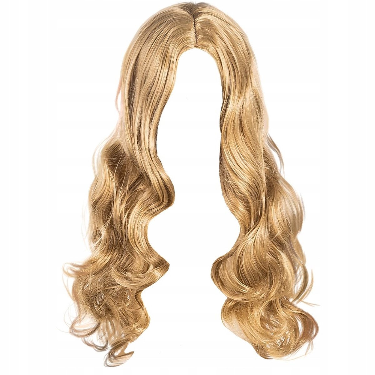 Blonde Assepoester Pruik - Lang Haar Cosplay Kostuum
