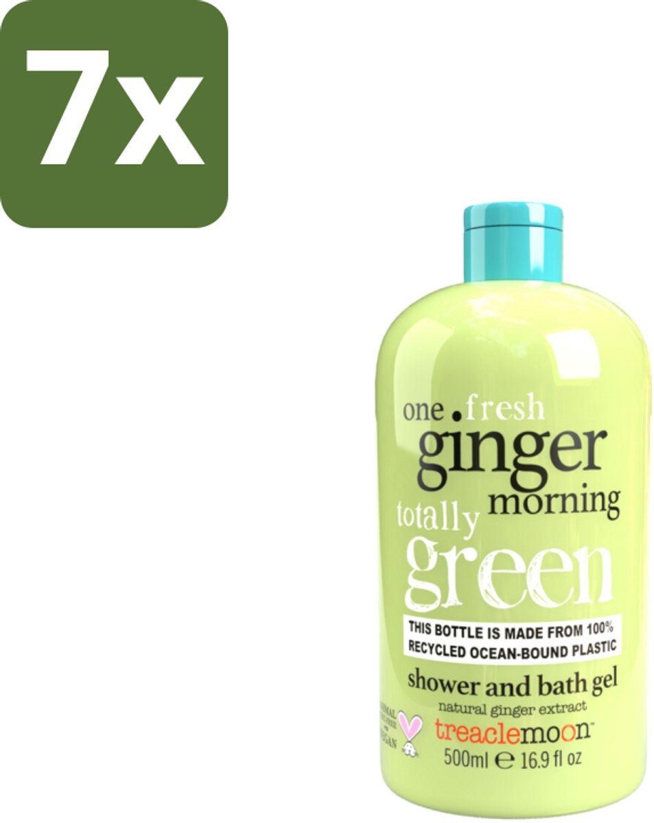 Treaclemoon – Douchegel – One Ginger Morning – 500 ml - Bulkverpakking - 7 stuks